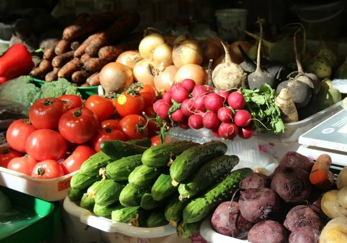 продажа овощей с грядки